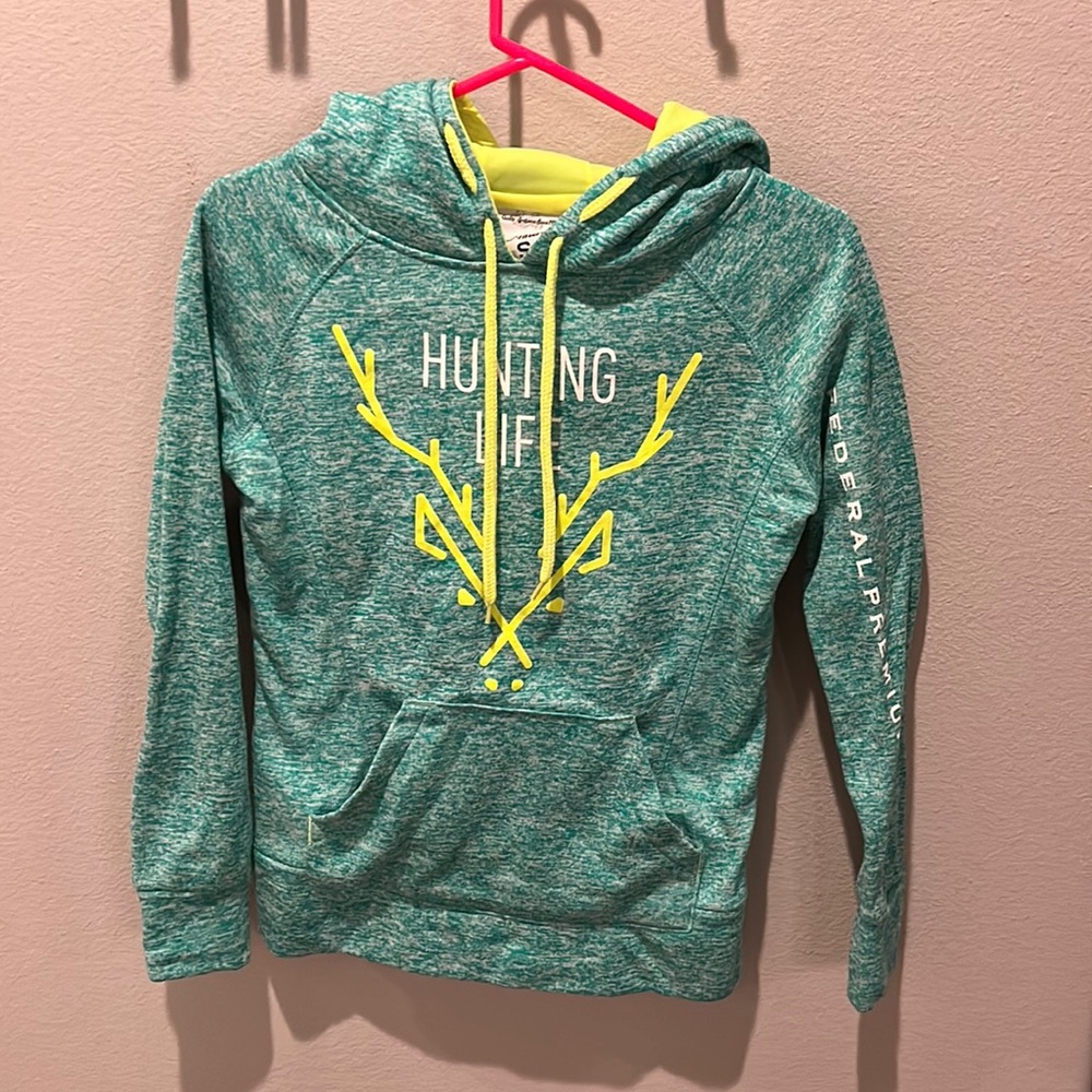 Hunting life womens hoodie size small